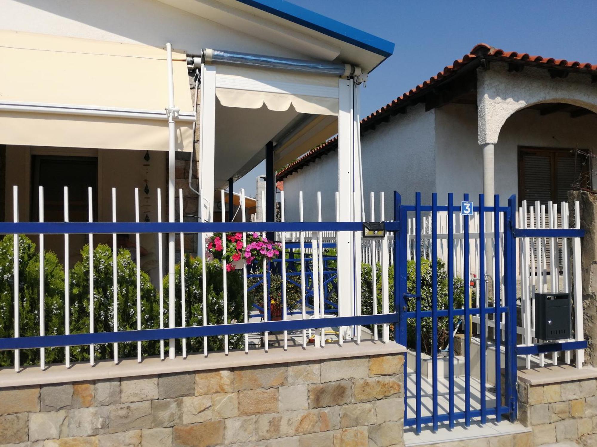 Nea Kallikrateia Villa Blue House חדר תמונה