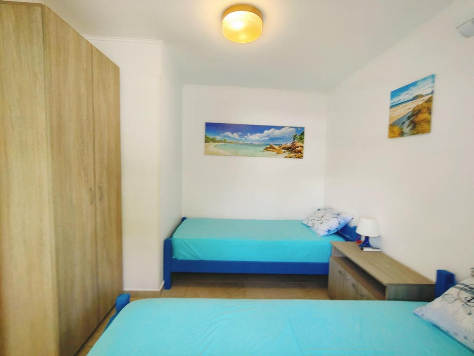 Nea Kallikrateia Villa Blue House מראה חיצוני תמונה